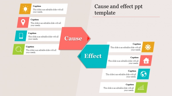 Get 110 Collection Of Cause And Effect Powerpoint Templates 7453